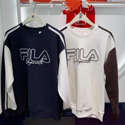 运动基础圆领套头衫卫衣