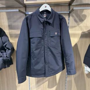 休闲运动针织舒适棉衣F11M618906 男子时尚 FILA斐乐2025年冬季 新款