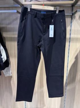 FILA斐乐2025年冬季新款男子运动加绒保暖直口针织长裤F11M542604