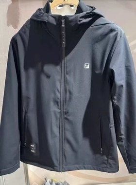 FILA斐乐2026年春季新款男子休闲运动梭织外套两件套A11M611716