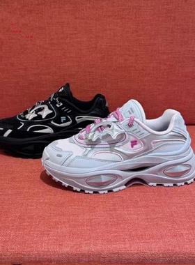 FILA斐乐潮牌2025年春款女鞋运动厚底硬糖鞋3代老爹鞋T12W511007F