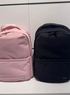 FILA斐乐2026年春季新款女子运动休闲尼龙背包双肩包F13W618170