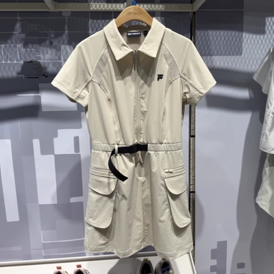 女装运动休闲宽松梭织连衣裙