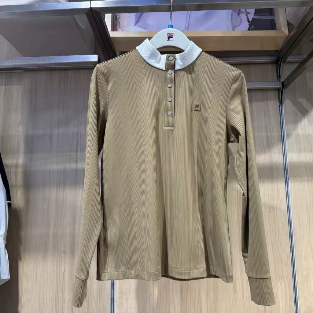 新款高尔夫系列基础针织长袖衫