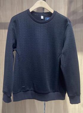 斐乐fila正品25春新款男装运动商务圆领针织套头衫卫衣F11M512212