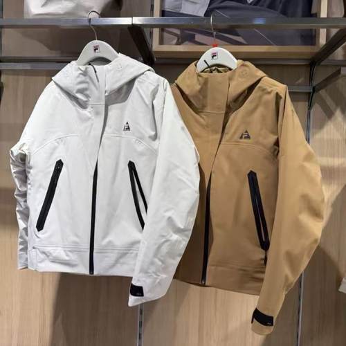 女装冬新款休闲羽绒冲锋衣两件套