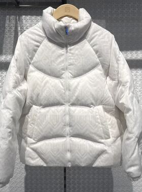 FILA斐乐女装2025年冬新款时尚休闲简约宽松立领羽绒服F11W344919