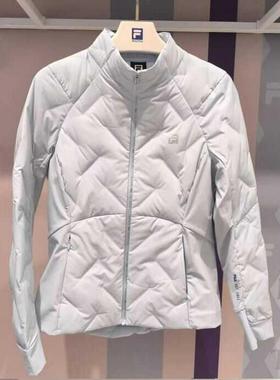 FILA斐乐2025年冬新款女装运动休闲健身修身鹅绒羽绒服A11W441911