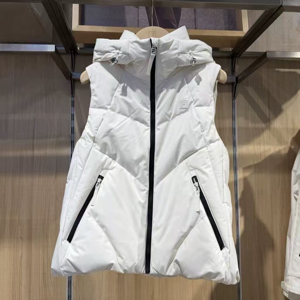 新款舒适运动休闲鹅绒羽绒服马甲