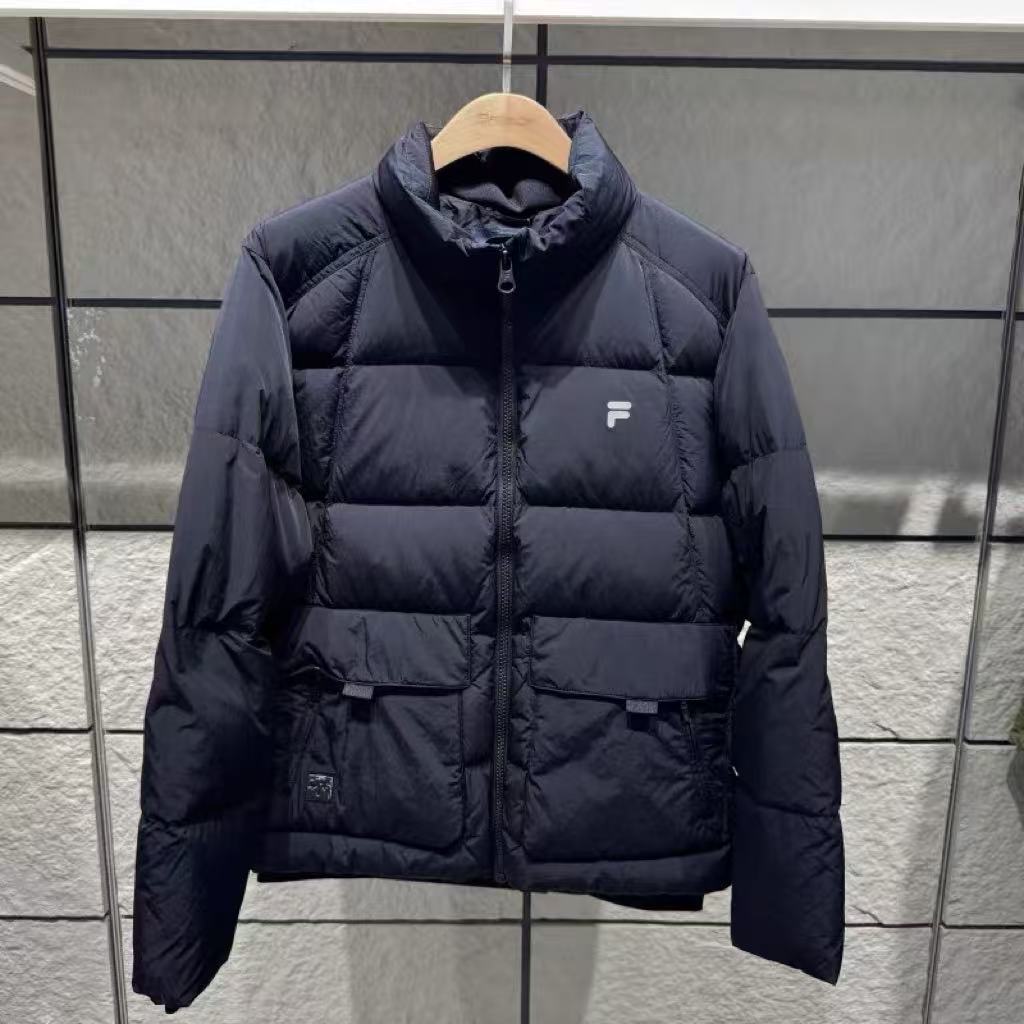 新款休闲运动宽松羽绒外套