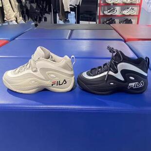 FILA斐乐潮牌2025年春新款男女鞋GH3运动复古篮球鞋T12W/M513225F