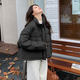 现货2025冬季128-Y2456-p225-k328立领小面包服50羽绒服两色，女装羽绒服，浙宝128（原290）