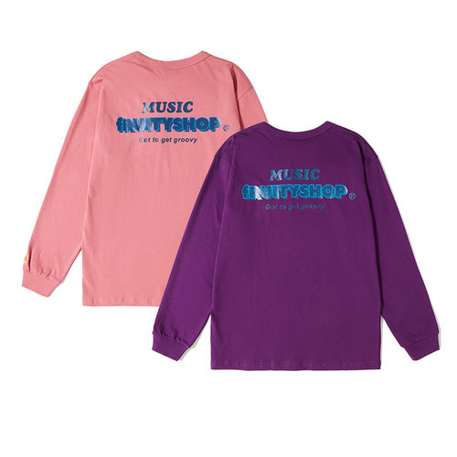 fRUITYSHOP个性原创圆领长袖T恤