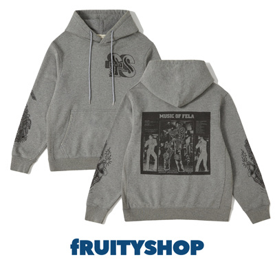 fRUITYSHOP｜Fruity Friend 独眼矮子Music of Fela联名连帽卫衣