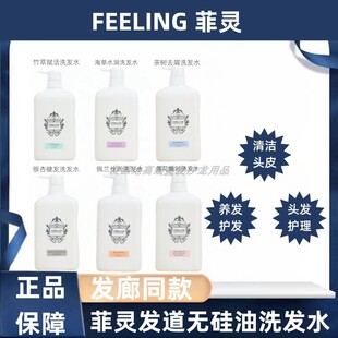 菲灵洗发水发道银杏建发茶树去屑止痒控油蓬松清爽无硅油洗发露