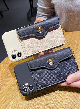 红米note10手机壳4G新款5G磨砂NOTE9零钱卡包POCO M3PRO液态硅胶10PROMAX便携可装卡note7/8pro潮牌定制软壳