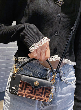 oppo RealmeGT手机壳V15创意拎包X插卡K3女款V3硅胶V5防摔K7X斜挎挂绳Q钱包Realme5pro复古X7Pro真我X50软壳