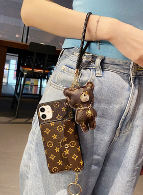 奢侈卡包适用于华为nova4手机壳4e潮牌定制2s网红女Nova2Plus皮质高档NOVA3钱包式3e软边VCE-AL00防摔3i挂绳