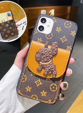 OPPO R15手机壳梦境标准版R15X奢侈K1限量版R9小众潮牌F1PLUS创意卡包r9splus便携F3+防摔R11PLUS仿皮r11s女