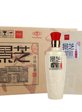 景芝礼尚38度500ml*6瓶白酒整箱清雅陈香风格山东名酒节日礼品
