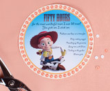 推荐款创意 母亲节礼物50小时乐趣卡亲子打孔礼物卡牛仔女孩