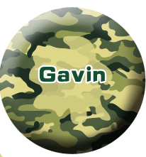 热销吃鸡游戏迷彩士兵CS派对小礼物精致纪念品名字大徽章缎带勋章