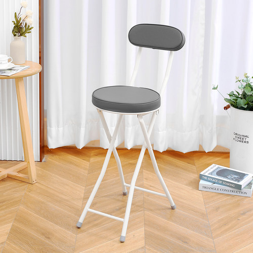 YSF高脚吧椅折叠柔软靠背酒吧椅