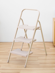 Ysf折叠式家用梯子伸缩多功能室内自动扶梯加厚加固三步人字形梯