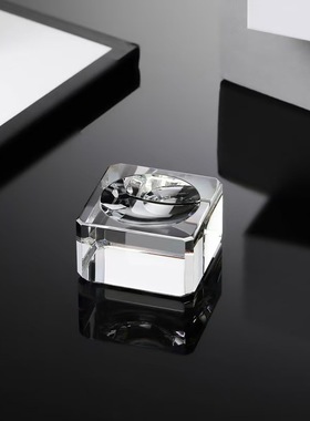 玻璃底座水晶球展示架圆球展示架饰品收纳摆件边长2.5~4cmK9