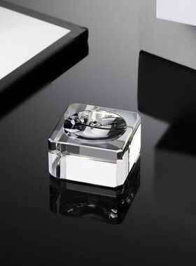 玻璃底座水晶球展示架圆球展示架饰品收纳摆件边长2.5~4cmK9