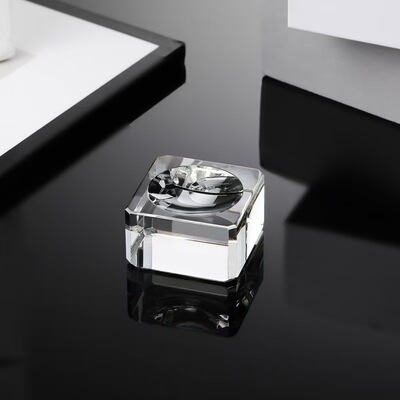玻璃底座水晶球展示架圆球展示架饰品收纳摆件边长2.5~4cmK9