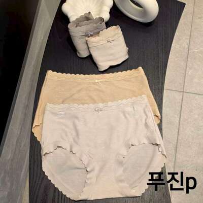 内裤Flora 女士均码韩国东大门代购图案 4条一组
