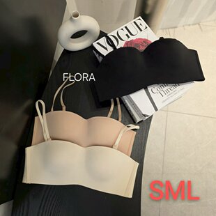 纯色内衣 文胸 女FLora吊带 新款东大门代购 纯色肩带可拆6