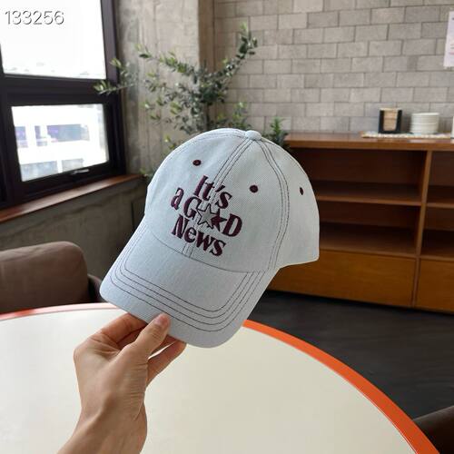 压线棒球帽LovelyHat东大门代购  时尚刺绣字母it百搭女帽子4