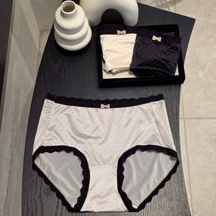 内裤Flora 女士均码韩国东大门代购  蝴蝶结图案 光滑面料