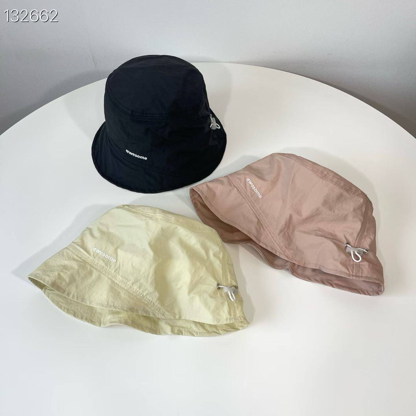轻薄速干渔夫帽2026春款Lovely东大门代购百搭 洋气 女 均码女帽3