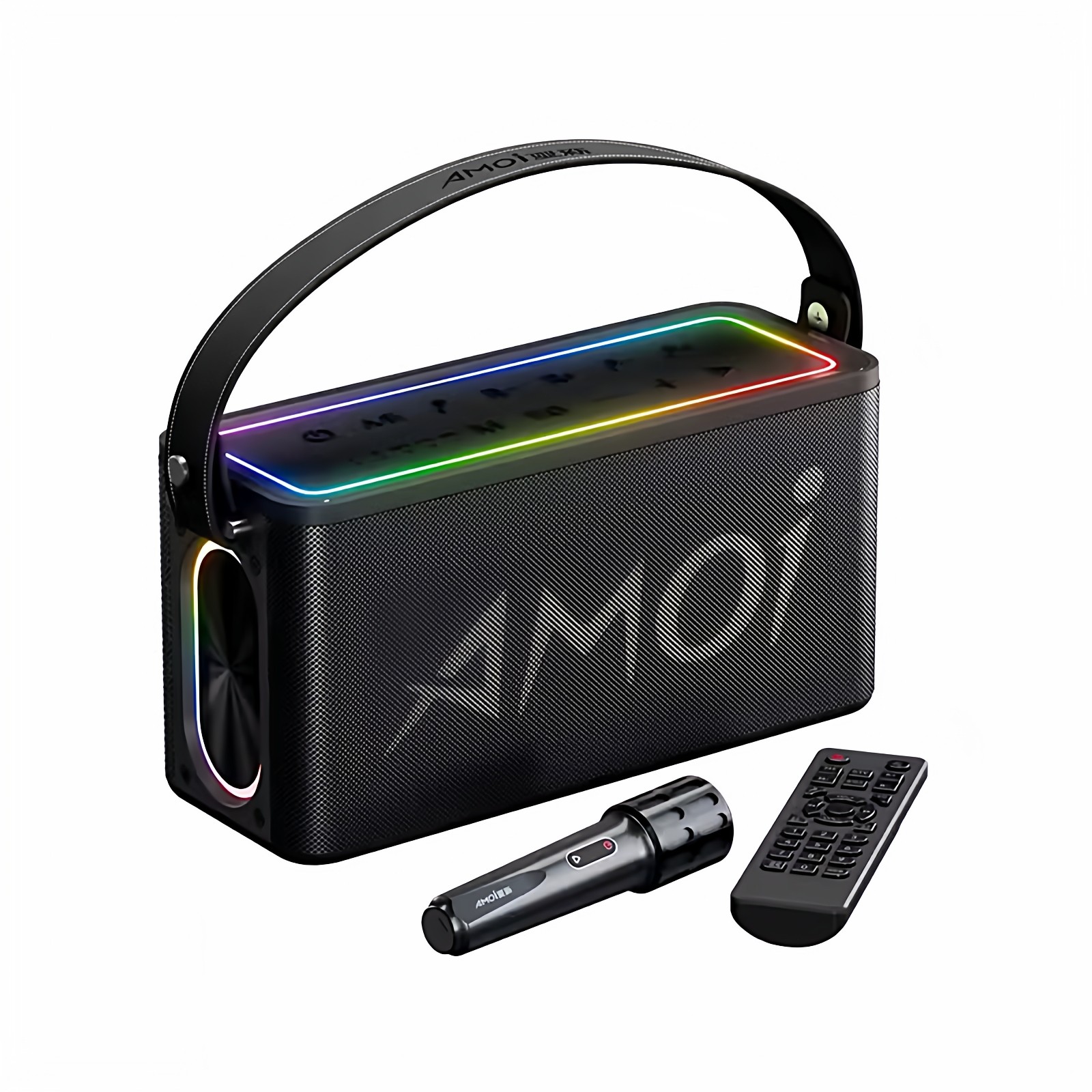 夏新A72无线蓝牙音箱K歌神器大电池大喇叭广场舞音箱带话筒遥控器