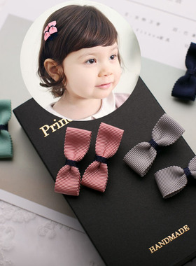 儿童发夹PrincessHanna全包布进口材料 婴儿宝宝发卡头饰女童发饰