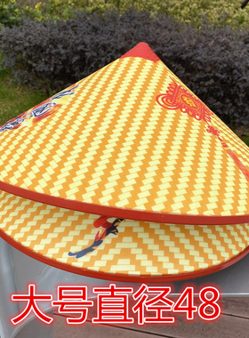 塑料防雨斗笠农用遮阳采茶环保
