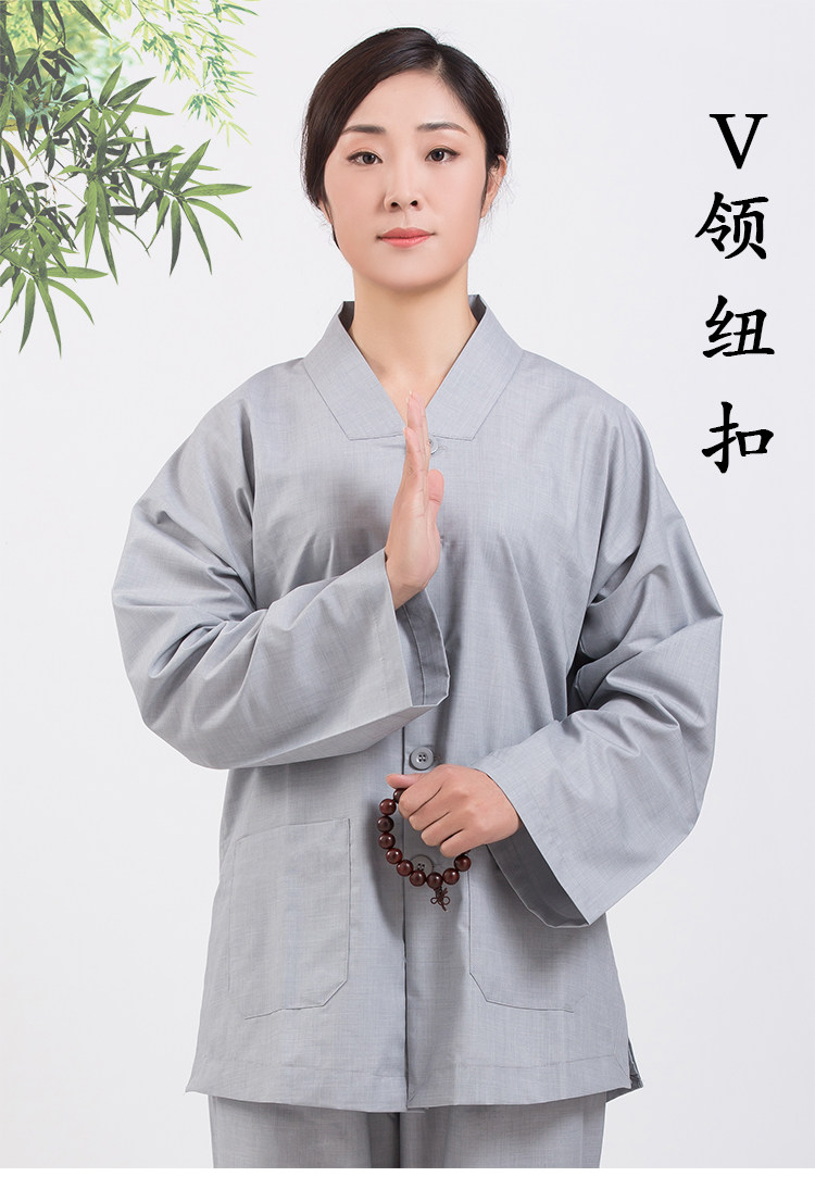 禅修服中国风女春夏禅意茶艺服装居士服棉麻打坐服女装佛系衣套装|ruв категории Женская одежда, костюм/национальная одежда/театр костюм, национальная одежда/этап погрузки - от Buy2taobao.com для оказания профессиональной услуги покупки агента Taobao