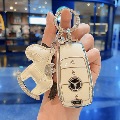 适用奔驰gle350钥匙套gle450女生gle400女士gle53amg女款gle320壳