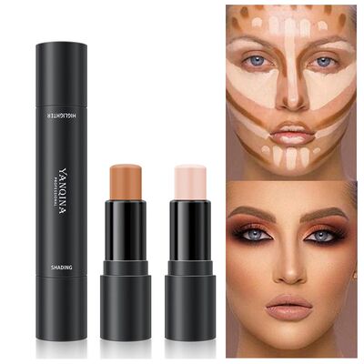 YANQINA Contour Stick Double Head Pen Waterproof Concealer