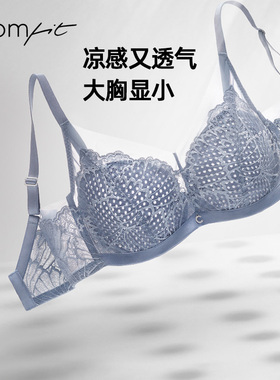 安莉芳Comfit风巢杯大胸显小内衣女超薄款透气大码文胸罩CB00110