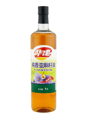 诚鑫纯香礼盒1l*2瓶华健亚麻籽油