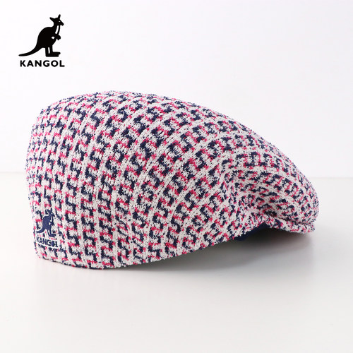 Kangol袋鼠春夏拼色贝雷帽