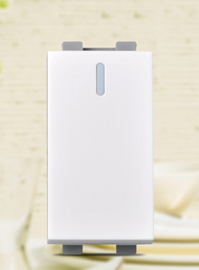 德力西120型三控开关模块CD310 小号一开多控功能件 中途面板配件