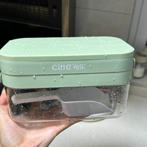 【Z Z来了】希le双层冰格 质量超好！食品级硅胶带冰铲