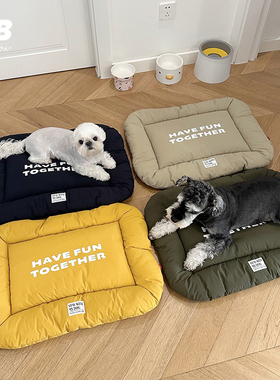 宠物猫狗防水床垫耐抓防污雪纳瑞泰迪柴犬金毛四季通用大狗窝垫子
