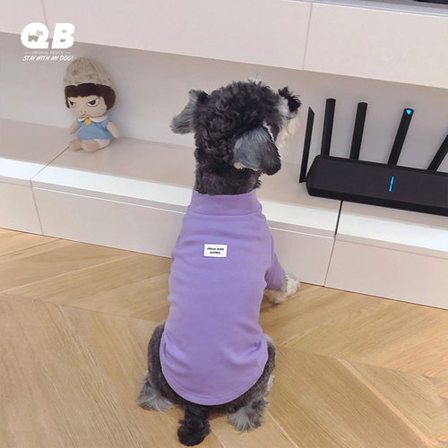 qb宠物狗狗棉质发热绒打底衣