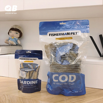 fisherman狗狗鳕鱼洁齿磨牙冻干